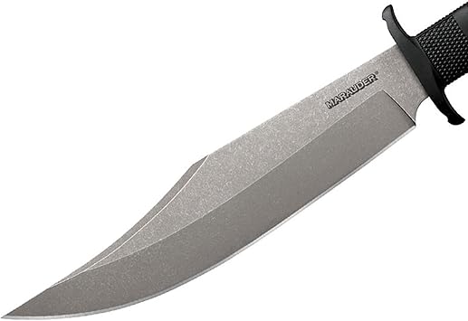 酷牌库|商品详情-Cold Steel进口代理批发 Cold Steel Marauder 9 英寸日本 AUS8A 夹点刀片 5.125 英寸 Kray-Ex 手柄战术户外狩猎直刃刀带安全防爆护套