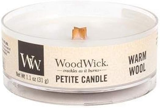 WoodWick进口代理批发 Woodwick 5038581054162 蜡烛娇小温暖羊毛 66052E，一种尺寸