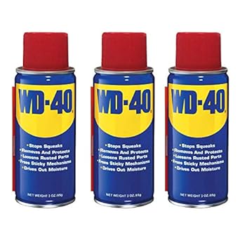 WD-40进口代理批发 WD-40 多用途润滑剂随身携带吸管，3 盎司（3 件装）