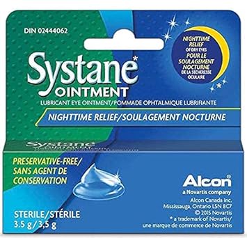 酷牌库|商品详情-Systane进口代理批发 Systane 夜间润滑眼膏 3.50 克，0.12 盎司（3 件装）