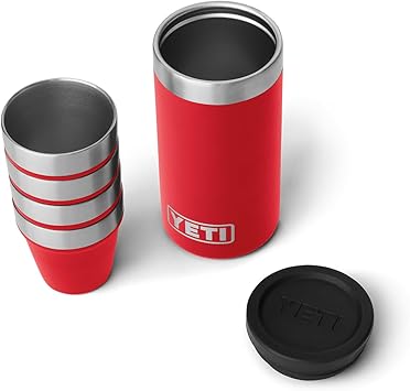 YETI进口代理批发 YETI 小酒杯，带便携盒，4 件套