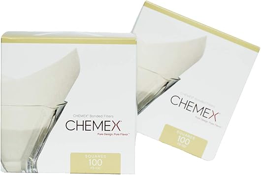 酷牌库|商品详情-Chemex进口代理批发 Chemex 粘合过滤器 - 方形 - 100 克拉 - 2 件装 - 独家包装