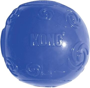 酷牌库|商品详情-KONG进口代理批发 KONG Squeezz 球狗玩具 - 什锦超大号（直径 3.5 英寸） - 3 件装