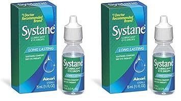 Systane进口代理批发 Systane 长效润滑剂滴眼液，0.5 液量盎司（2 件装）