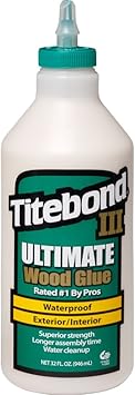 Titebond进口代理批发 Titebond III 终极木工胶，夸脱