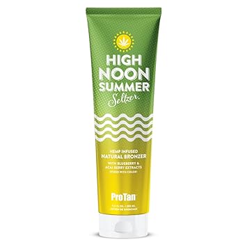 Pro Tan进口代理批发 ProTan High Noon 夏季苏打水大麻注入天然古铜色 9.5 盎司，Protan