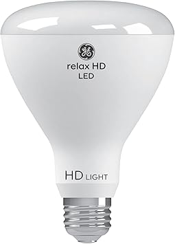 酷牌库|商品详情-GE进口代理批发 GE Relax LED 灯泡，65 瓦，柔白，BR30 室内泛光灯（4 件装）