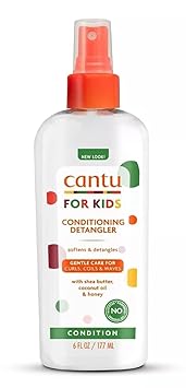 Cantu进口代理批发 Cantu Care for Kids 调理顺发剂，6 液量盎司