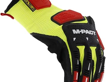 酷牌库|商品详情-Mechanix Wear进口代理批发 Mechanix Wear：M-Pact Knit CR3A3 工作手套（中号，黄色/黑色）