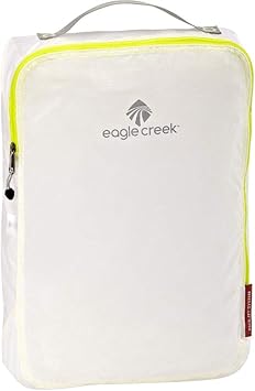 eagle creek进口代理批发 eagle Creek Pack-It Spectre Cube 一种尺寸旅行包装立方体，采用耐用防水尼龙制成，自修复拉链和快速手柄，白色/频闪