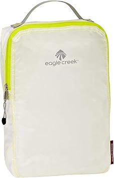 eagle creek进口代理批发 Eagle Creek Pack-It Spectre Cube S - 旅行用小型包装立方体，采用耐用防水尼龙制成，自修复拉链和快速手柄，白色/频闪