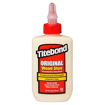 Titebond进口代理批发 Titebond 原装木胶 5062，木工、家具维修/组装、建筑、家庭维修或建模行业标准，4 盎司