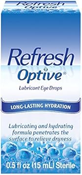 Refresh进口代理批发 Refresh Optive 润滑剂滴眼液，0.5 液量盎司（15mL）无菌