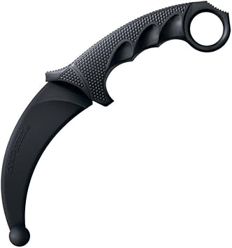 Cold Steel进口代理批发 Cold Steel Karambit 训练器黑色，4.0 英寸