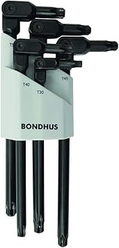 Bondhus进口代理批发 BONDHUS 162-00029 5 件套梅花六角扳手套装