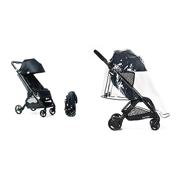 Ergobaby进口代理批发 Ergobaby Metro+ 紧凑型婴儿推车、折叠式轻型伞车和 Metro 轻型婴儿推车配件，配件：防风雨罩