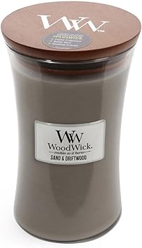 WoodWick进口代理批发 WoodWick 沙浮木 22 盎司大罐蜡烛可燃烧 180 小时