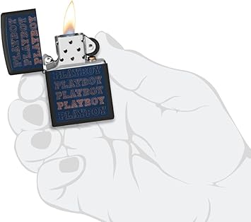 酷牌库|商品详情-Zippo进口代理批发 Zippo 黑光兔子设计黑色哑光袖珍打火机