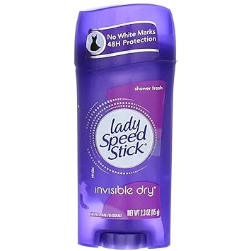 Lady Speed Stick进口代理批发 Lady Speed Stick 止汗除臭剂隐形干淋浴清新 2.30 盎司（11 件装）