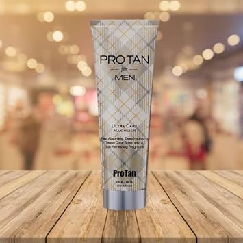 酷牌库|商品详情-Pro Tan进口代理批发 Pro Tan for MEN Ultra Dark MAXIMIZER 晒黑床乳液（9 盎司）