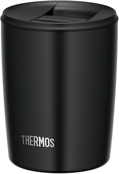 THERMOS进口代理批发 Thermos JDP-300 BK 真空保温杯带盖，10.1 液量盎司（300 毫升），黑色