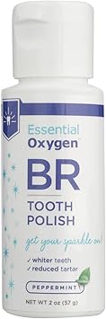 Essential Oxygen进口代理批发 ESSENTIAL OXYGEN 有机薄荷牙齿抛光剂，2 盎司