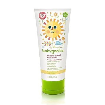 Babyganics进口代理批发 有机防晒霜 50 SPF 177ml - Babyganics