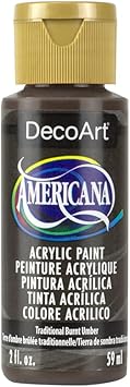 DecoArt进口代理批发 DecoArt Americana 丙烯酸漆，传统焦琥珀色