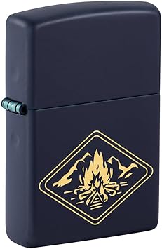 Zippo进口代理批发 Zippo Campfire 设计袖珍打火机