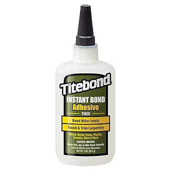 Titebond进口代理批发 Titebond 6221 即时粘合木材粘合剂，1 包