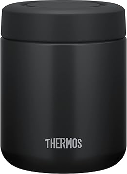 THERMOS进口代理批发 Thermos JBR-301 BK 真空隔热汤罐，10.1 液量盎司（300 毫升），黑色，标准型号，冷热清洁，易于清洁，圆口设计