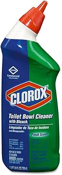 Clorox进口代理批发 Clorox 马桶清洁剂，带漂白剂，清新香味，24 盎司瓶装