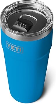 YETI进口代理批发 YETI Rambler 30 盎司可堆叠玻璃杯，不锈钢，真空隔热，带 MagSlider 盖