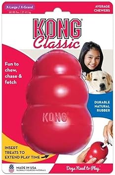 KONG进口代理批发 KONG 经典狗狗玩具，红色，加大号