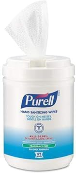 Purell进口代理批发 Purell 消毒湿巾，无香，罐装 175 片