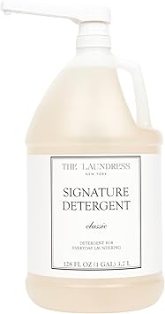 The Laundress进口代理批发 The Laundress Signature 洗涤剂经典，浓缩液体洗衣粉，衣服去污剂，洗衣去污剂，128 液体盎司（1 件装）