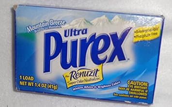 酷牌库|商品详情-Purex进口代理批发 PUREX 1.4 盎司盒装新鲜泉水洗衣液