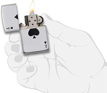 酷牌库|商品详情-Zippo进口代理批发 Zippo Ace 打火机