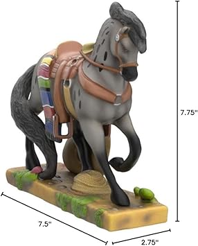 酷牌库|商品详情-Enesco进口代理批发 Enesco Trail of Painted Ponies El Charro 雕像，7.75 英寸，多色