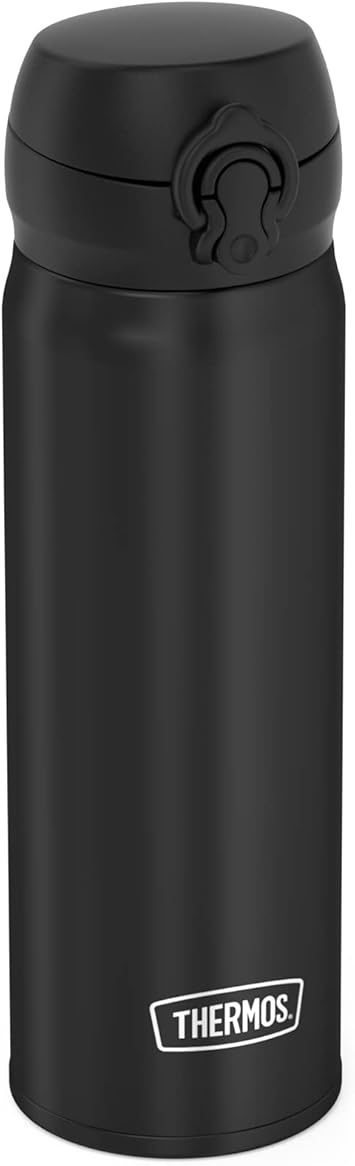 THERMOS进口代理批发 THERMOS 4035.232.075 超轻保温瓶，黑色，750 毫升，极轻，275 克，饮水瓶，可用洗碗机清洗，保温瓶保温 10 小时，保冷 20 小时，不含 BPA