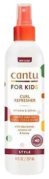 Cantu进口代理批发 Cantu Care for Kids 卷发清爽剂 8 盎司，8 盎司