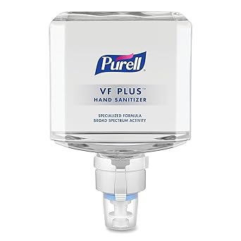 Purell进口代理批发 PURELL VF Plus 洗手液凝胶，无香料，1200 毫升补充装，适用于 PURELL ES8 自动洗手液分配器（2 件装）7099-02