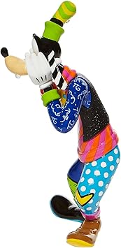 酷牌库|商品详情-Enesco进口代理批发 Enesco Disney by Romero Britto 高飞雕像，10.4 英寸，多色