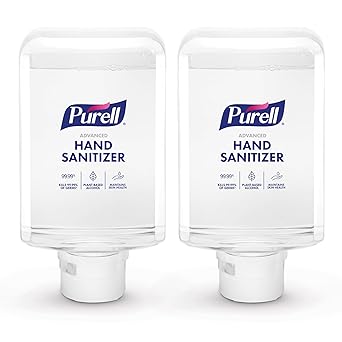 Purell进口代理批发 PURELL 高级洗手液泡沫，清新香味，1200 毫升补充装，适用于 PURELL ES10 自动洗手液分配器（2 件装）8353-02