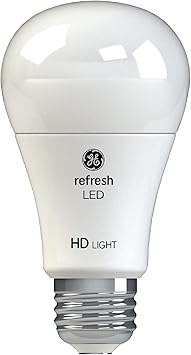 酷牌库|商品详情-GE进口代理批发 GE Refresh LED 灯泡，40 瓦，日光，A19（2 件装）