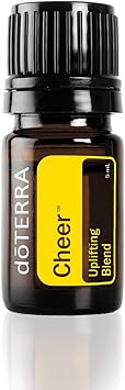 doTERRA进口代理批发 doTERRA - 愉悦精油提神混合物 - 乐观的香气促进愉悦和幸福的感觉，抵消负面情绪；用于扩散或局部使用 - 5 mL