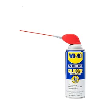 酷牌库|商品详情-WD-40进口代理批发 WD-40 专业干润滑油，带智能吸管喷雾 2 路，10 盎司，专业硅酮润滑剂，带智能吸管喷雾 2 路，11 盎司