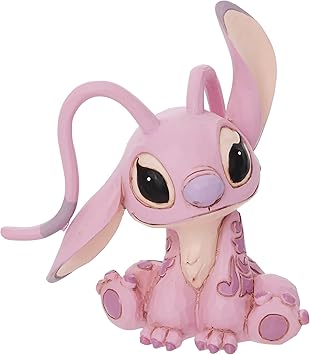 Enesco进口代理批发 Enesco Disney Traditions by Jim Shore Lilo and Stitch Angel 微型雕像，3.625 英寸，多色