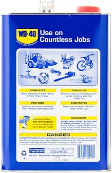 酷牌库|商品详情-WD-40进口代理批发 WD-40-490118 多用途产品，一加仑 [4 件装] 和原创配方，多用途产品，带智能吸管喷雾 2 种方式，12 盎司，3 件装，12 盎司