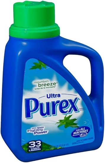 Purex进口代理批发 Dial Purex 液体洗衣粉，山风，50 盎司瓶装，6 件/箱 (04784CT)